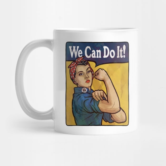 Rosie the Riveter by Baddest Shirt Co.